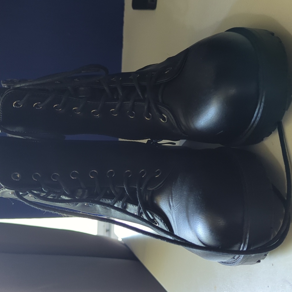 Torrid combat boots black